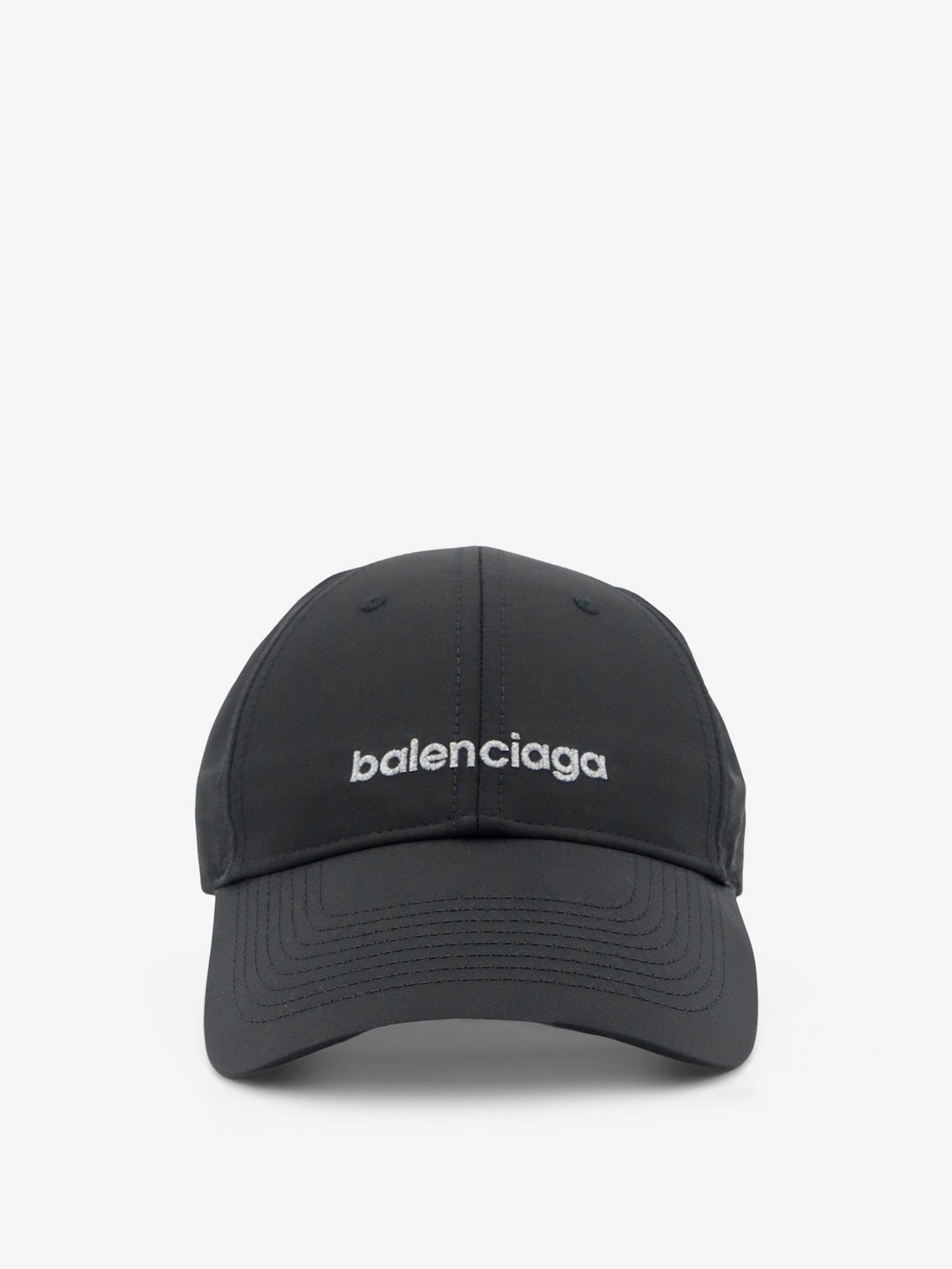 Balenciaga Techwear Technical Fabric Hat With Embroidered Lettering Logo