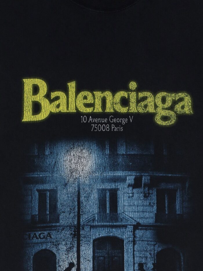 Balenciaga The Address Cotton T-shirt