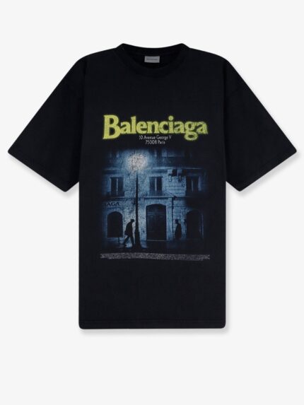 Balenciaga The Address Cotton T-shirt