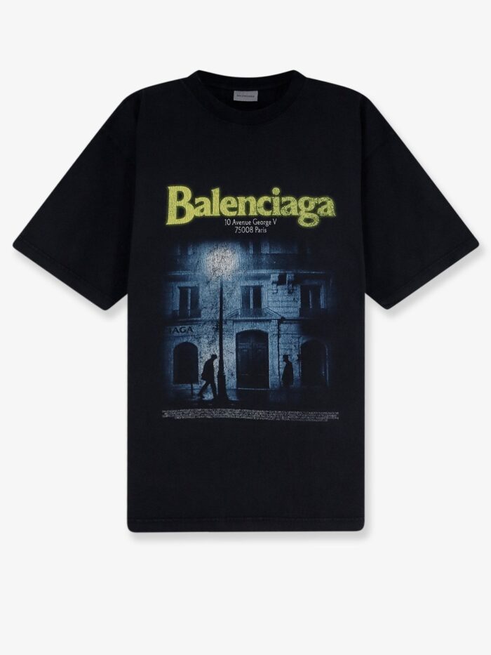 balenciaga the address cotton t shirt Balenciaga The Address Cotton T-shirt