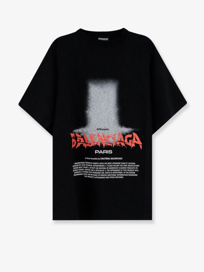 balenciaga the door cotton t shirt Balenciaga The Door Cotton T-shirt