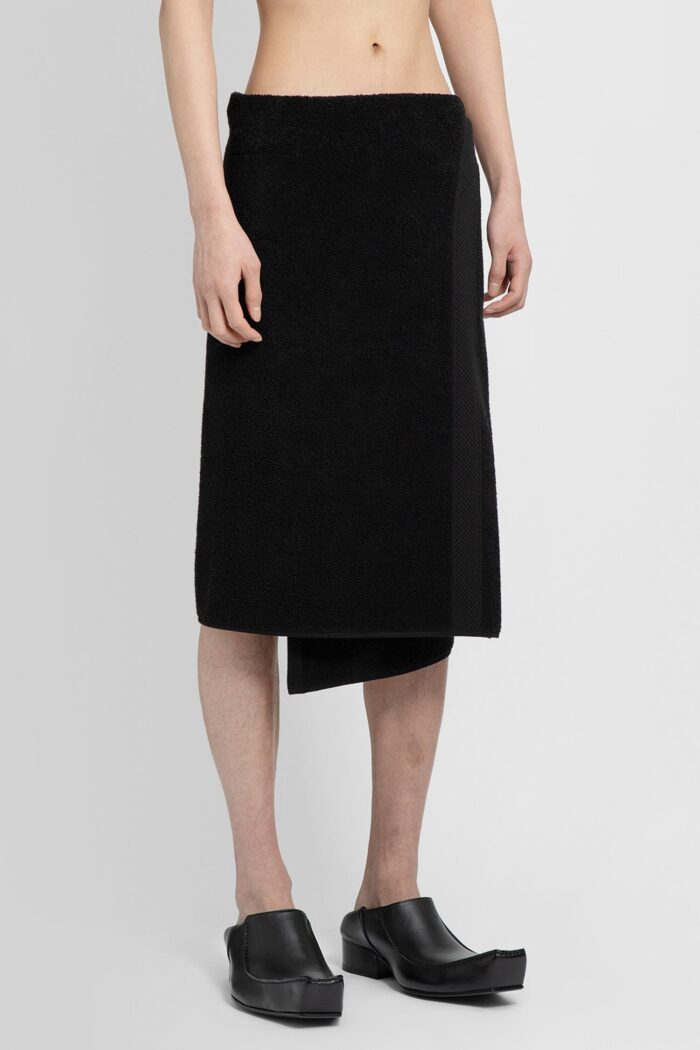 BALENCIAGA Towel Skirt In Terry Cotton