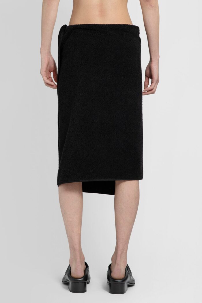 BALENCIAGA Towel Skirt In Terry Cotton