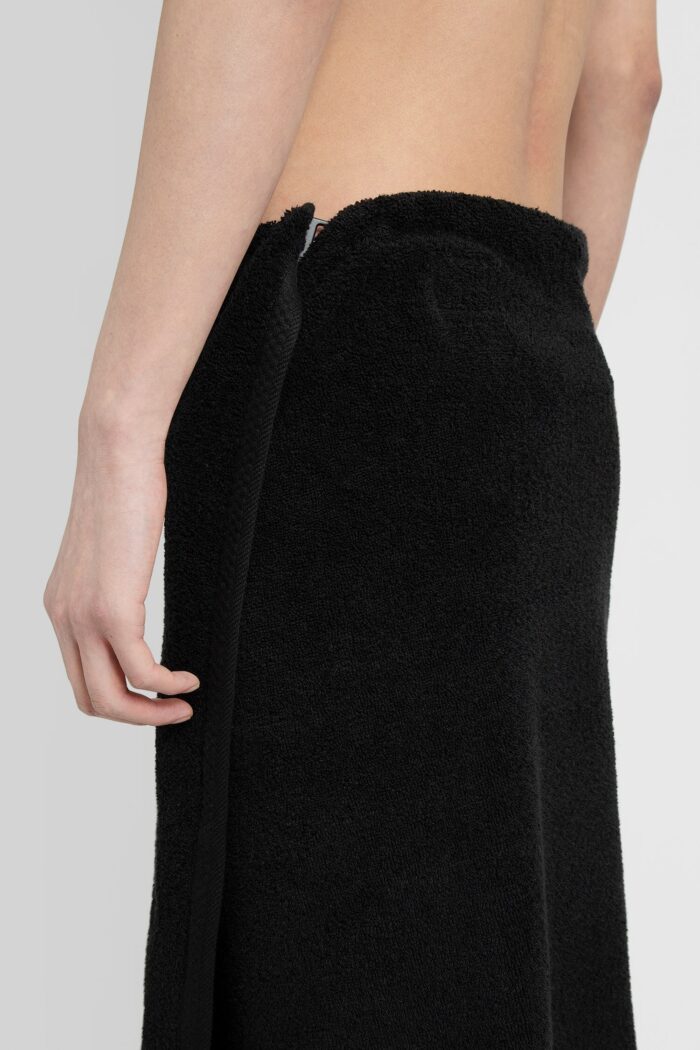 BALENCIAGA Towel Skirt In Terry Cotton