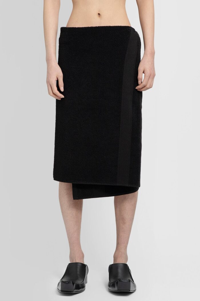 BALENCIAGA Towel Skirt In Terry Cotton