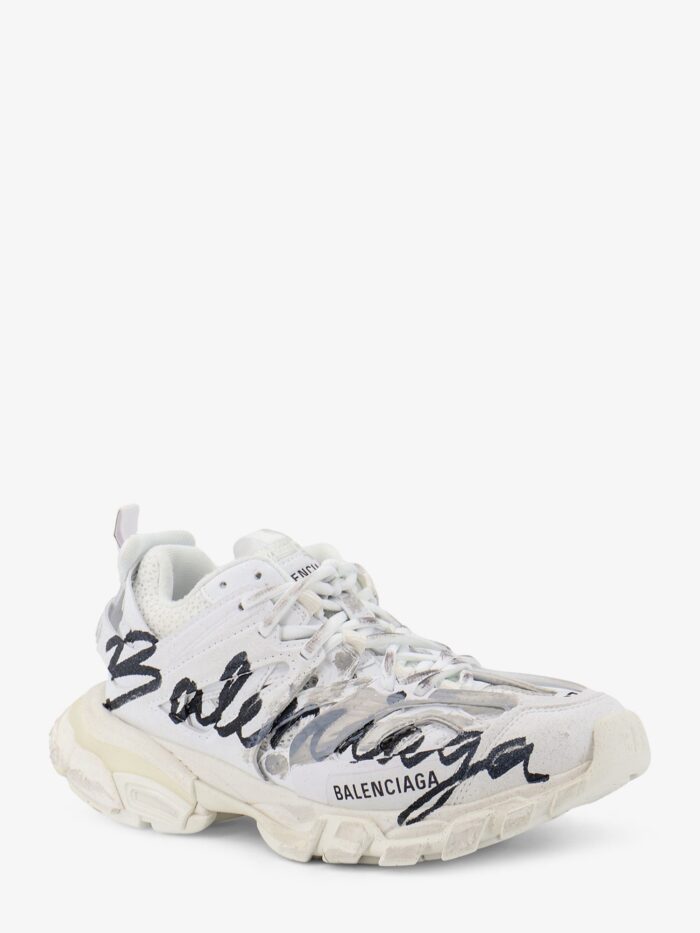 Balenciaga Track Signature Sneakers With Side Logo Print