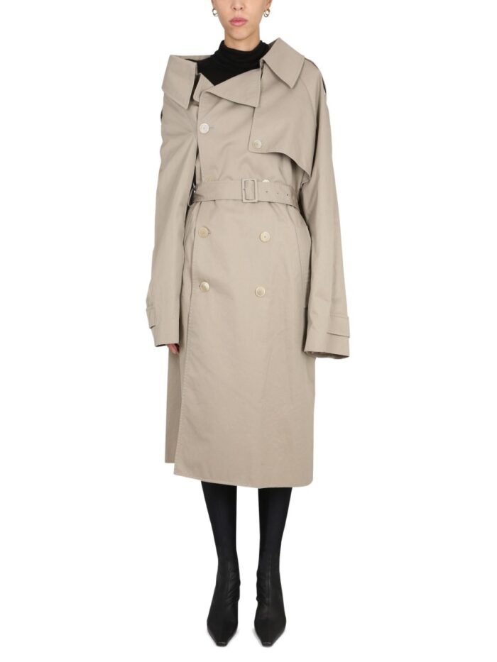 Balenciaga TRENCH "OFF THE SHOULDER"