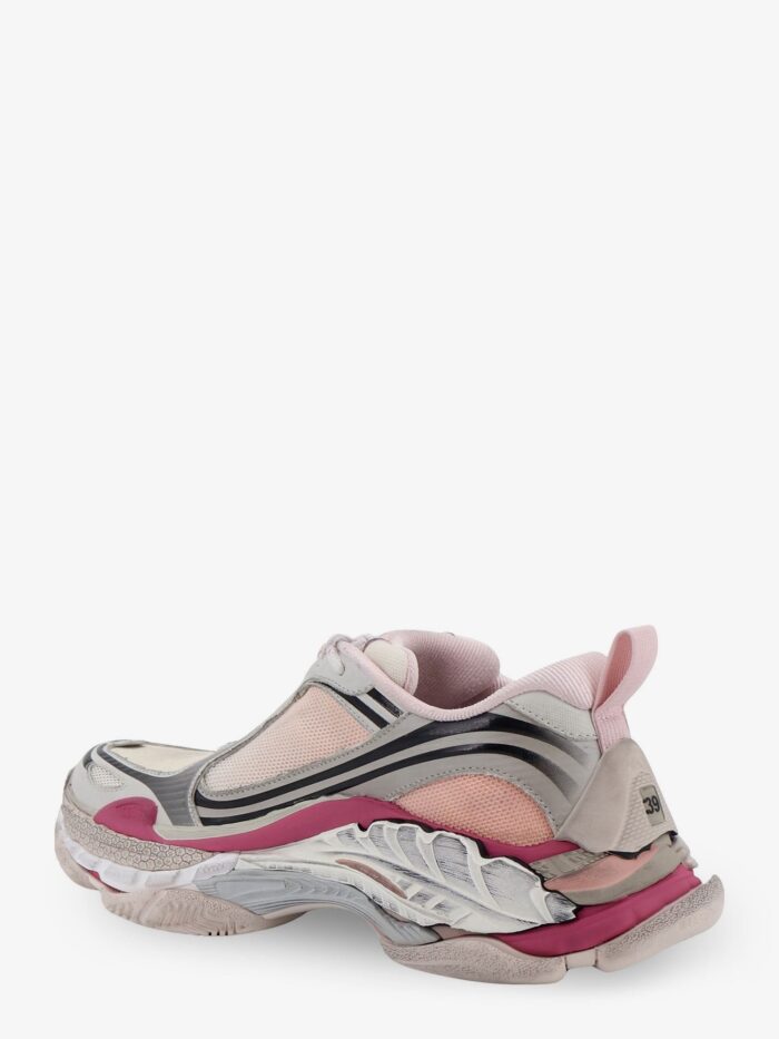 Balenciaga Triple S.2 Gandient Sneakers In Mesh And Nylon With Used Effect