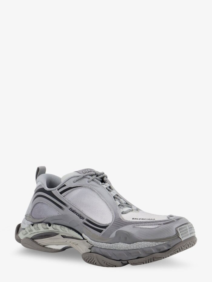 Balenciaga Triple S.2 Gradient Mesh And Nylon Insert Sneakers With Used Effect