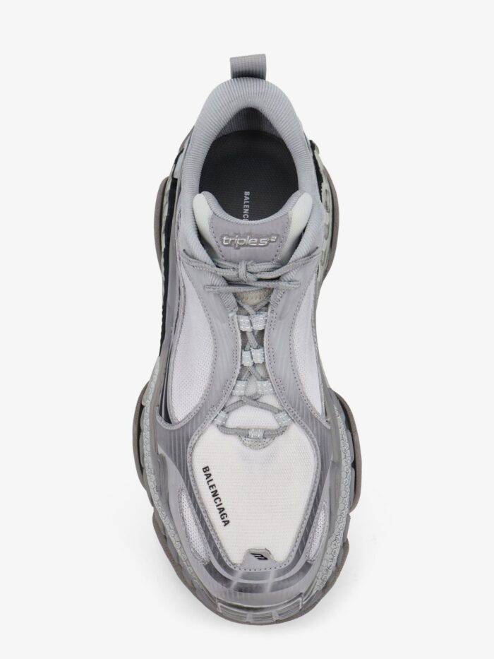 Balenciaga Triple S.2 Gradient Mesh And Nylon Insert Sneakers With Used Effect