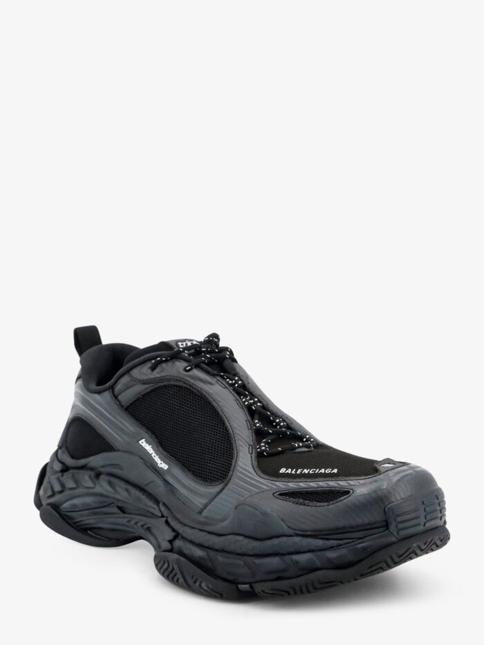 Balenciaga Triple S.2 Gradient Mesh Sneakers With Used-effect Nylon Inserts