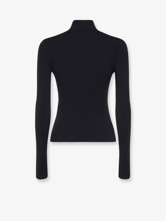 Balenciaga Turtleneck With Lettering Logo On The Front