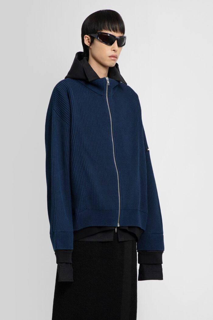 balenciaga unity sports icon layered zip up oversized hoodie BALENCIAGA Unity Sports Icon Layered Zip-up Oversized Hoodie