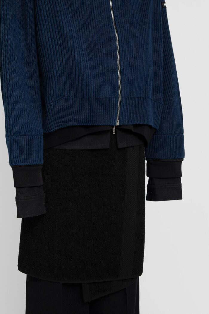 balenciaga unity sports icon layered zip up oversized hoodie BALENCIAGA Unity Sports Icon Layered Zip-up Oversized Hoodie