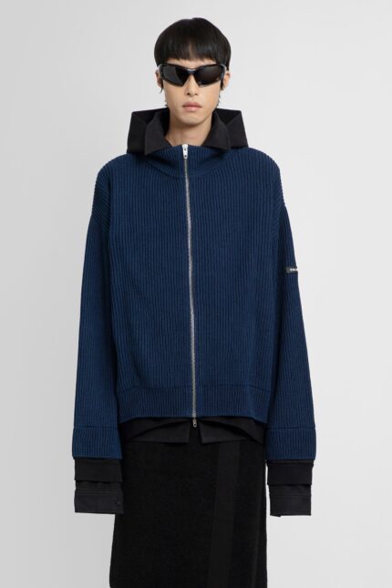 BALENCIAGA Unity Sports Icon Layered Zip-up Oversized Hoodie