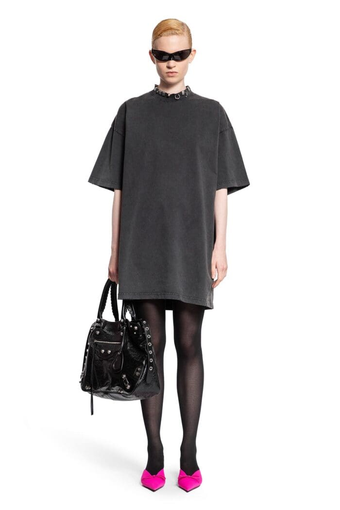 BALENCIAGA Vintage Jersey T-shirt Dress