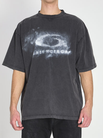 Balenciaga Washed Crayon Loop T-shirt