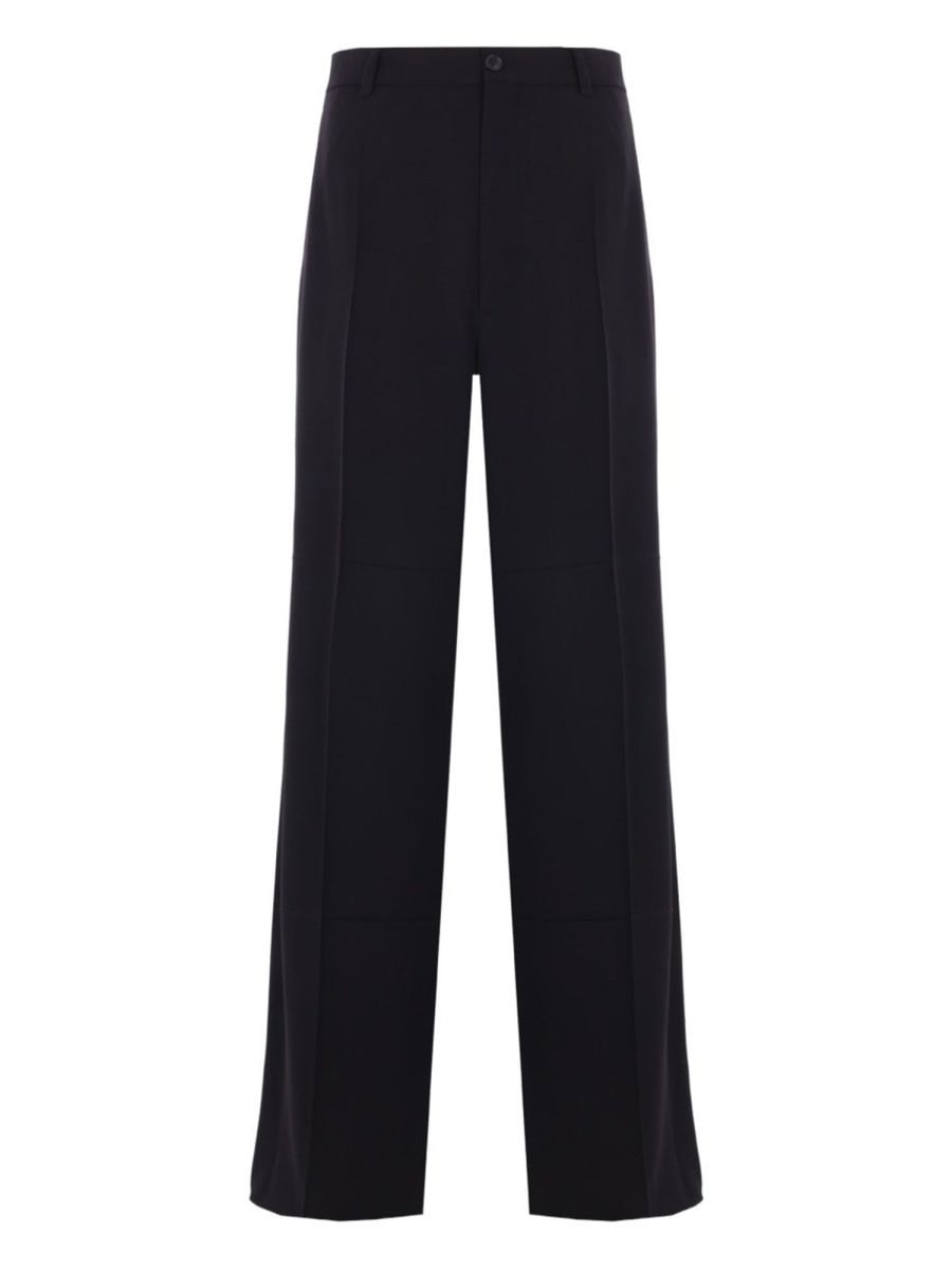 Balenciaga WOOL BLEND TAILORED PANTS