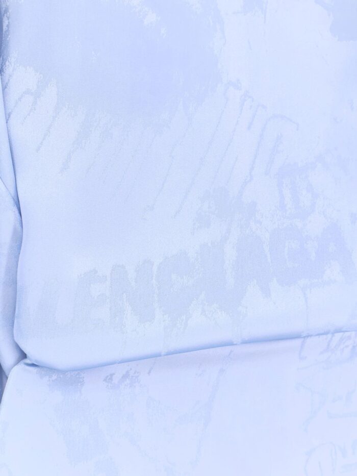 Balenciaga Wrap Silk Mini Dress