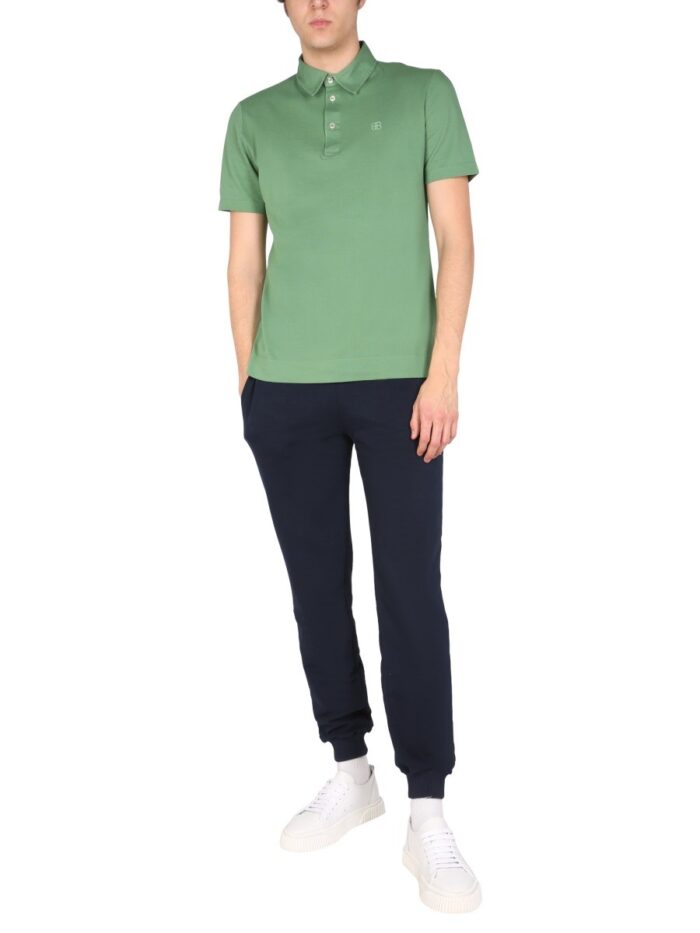 Ballantyne POLO WITH LOGO EMBROIDERY