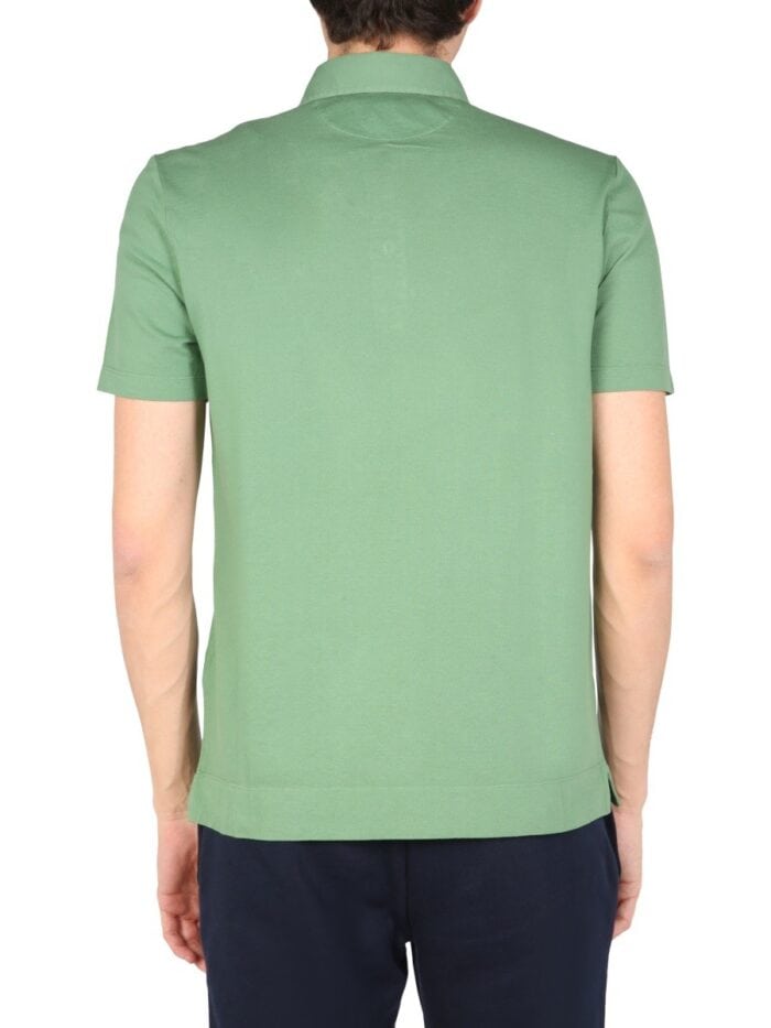 Ballantyne POLO WITH LOGO EMBROIDERY