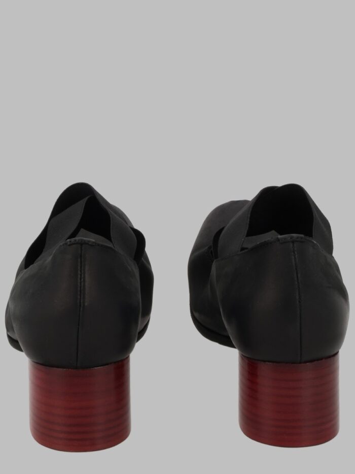 UMA WANG Ballerina In Pelle Con Tacco Medio