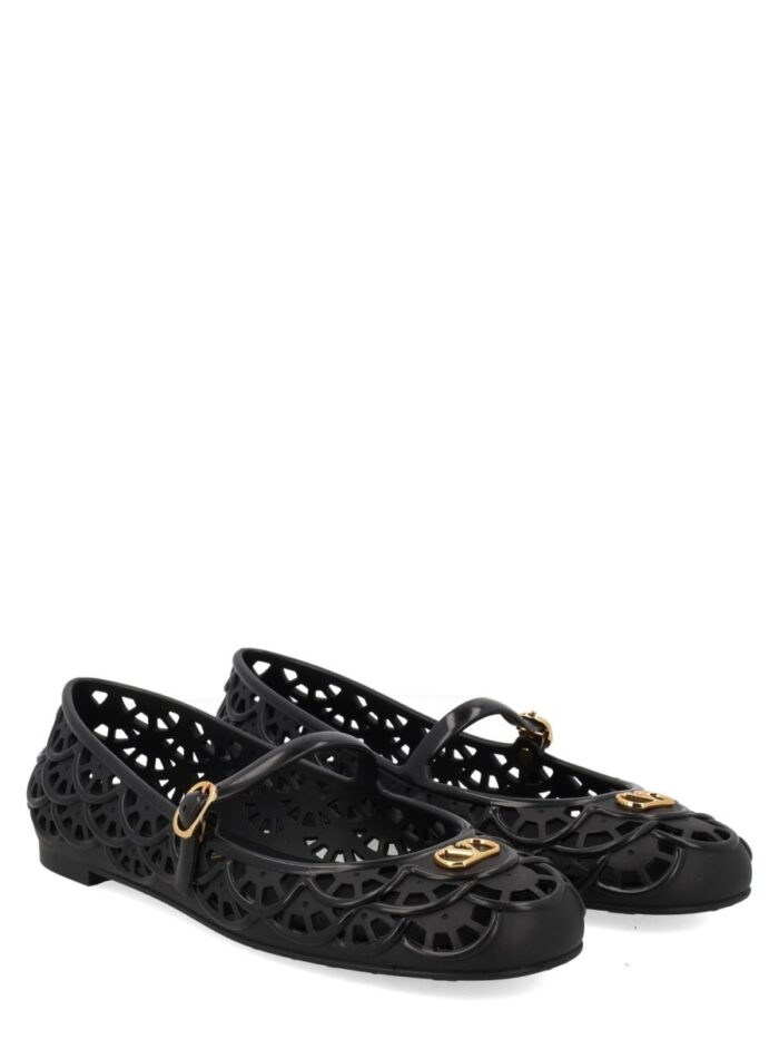 Valentino Garavani Ballerina "Ondette" Con Motivo Scallops