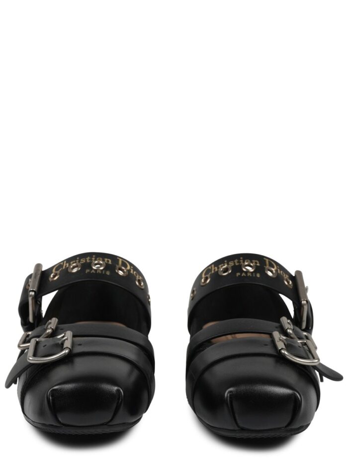 Dior Punk Leather Ballerinas