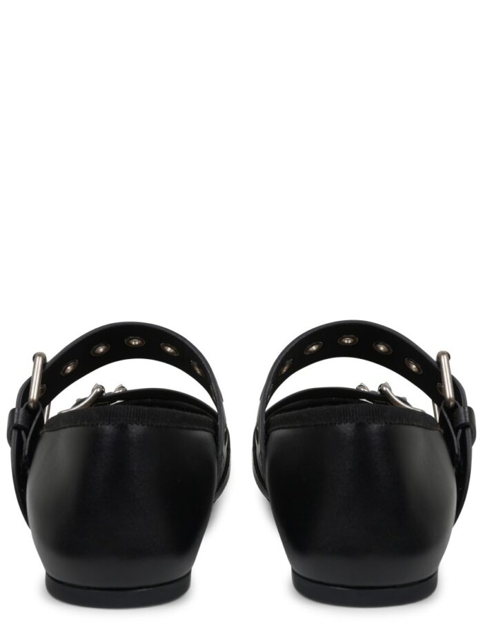 Dior Punk Leather Ballerinas