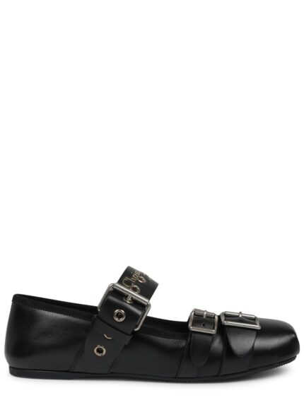 Dior Punk Leather Ballerinas