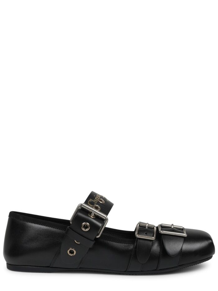 dior punk leather ballerinas Dior Punk Leather Ballerinas