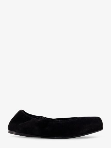 Alaia Ballet Flats Suede Ballerinas