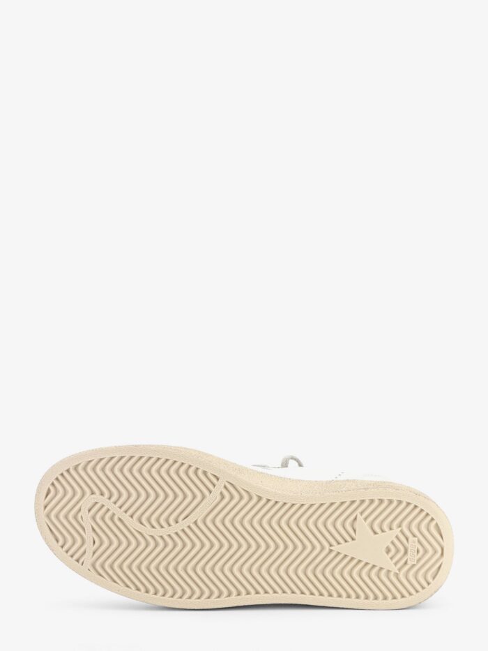 Golden Goose Deluxe Brand Ballstar Leather Sneakers With Iconic Side Logo