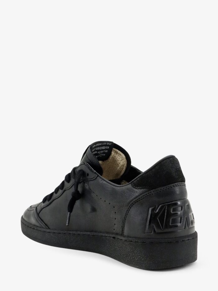 Golden Goose Deluxe Brand Ballstar Leather Sneakers With Iconic Side Logo