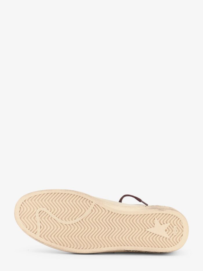 Golden Goose Deluxe Brand Ballstar Leather Sneakers With Iconic Side Logo