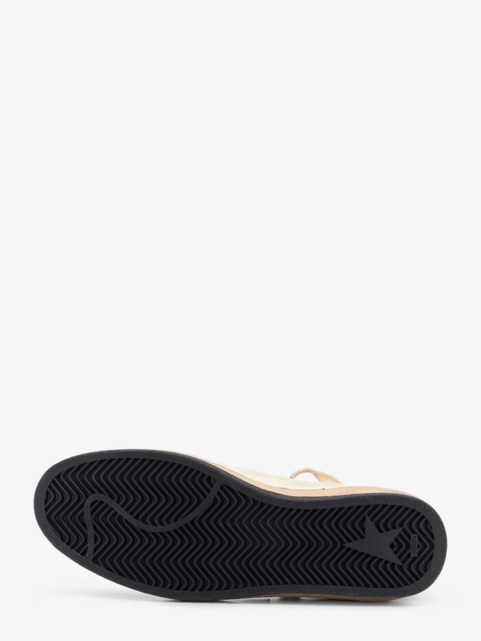 Golden Goose Deluxe Brand Ballstar Sneakers In Suede And Leather With Iconic Side Logo