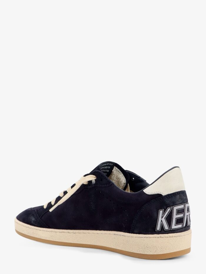 Golden Goose Deluxe Brand Ballstar Suede Sneakers With Iconic Side Logo