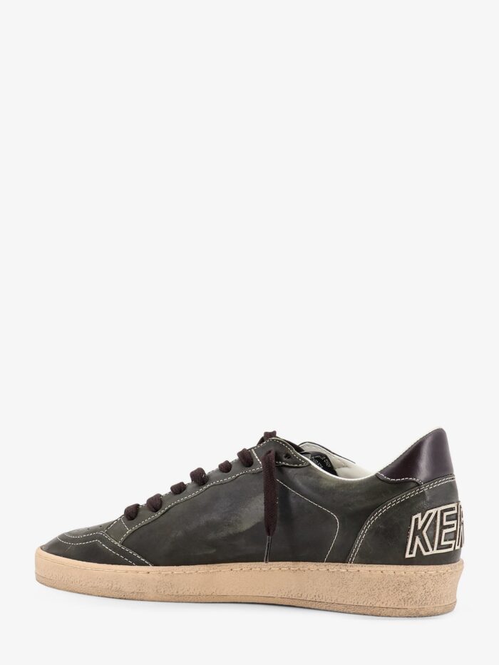 Golden Goose Deluxe Brand Ballstar Used Effect Leather Sneakers