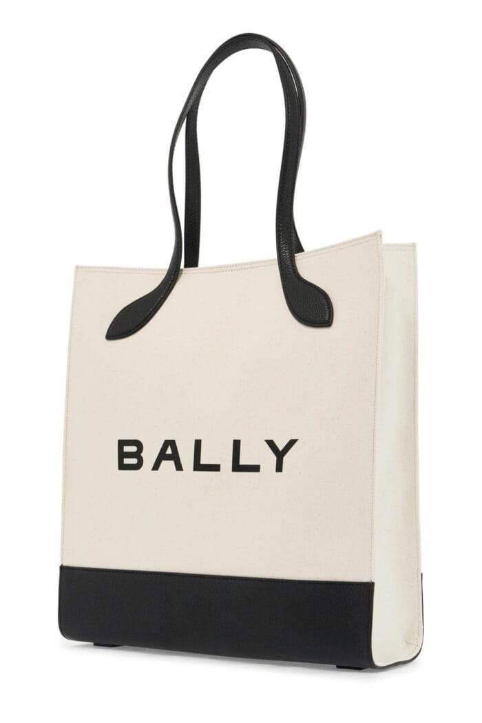 BALLY Bar Keep On Tote Bag