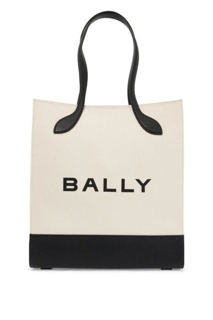 BALLY Bar Keep On Tote Bag