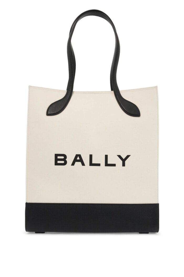 BALLY Bar Keep On Tote Bag