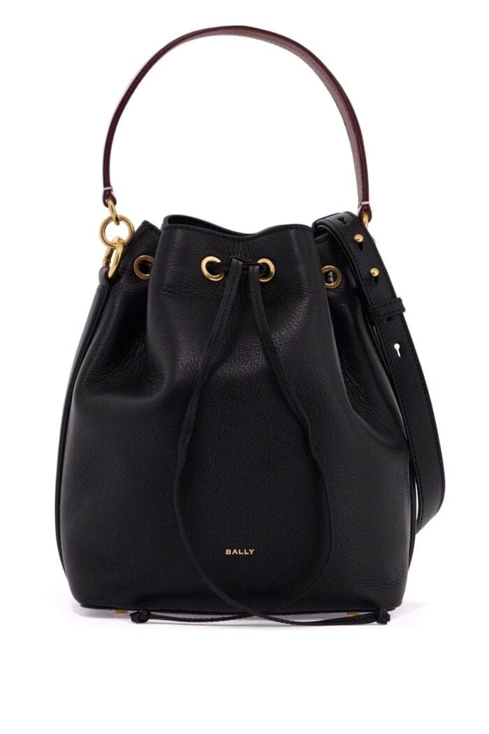 bally bucket bag with drawstring closure BALLY Bucket Bag With Drawstring Closure