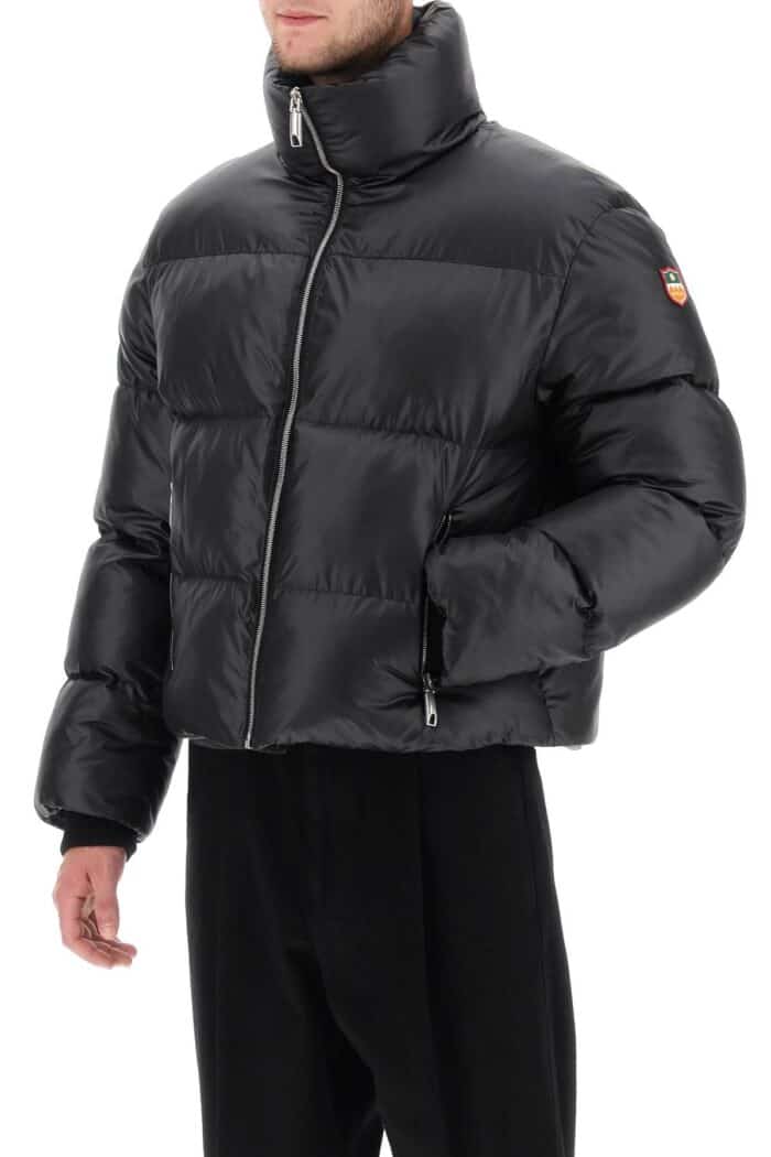 Bally Cropped Puffer Jacket In Ripstop