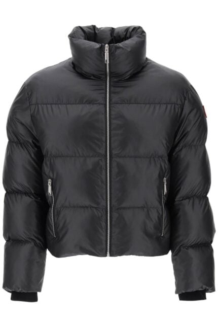 Bally Cropped Puffer Jacket In Ripstop