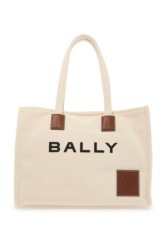 BALLY East/west Akelei Canvas Tote