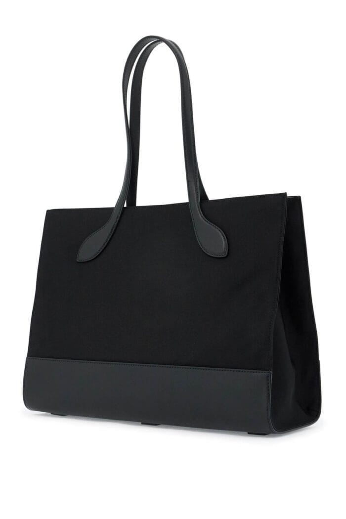 BALLY East/west Nylon And Leather Tote Bag