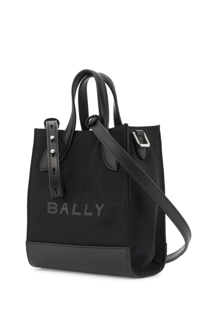 BALLY Mini Canvas Bar Bag For 8