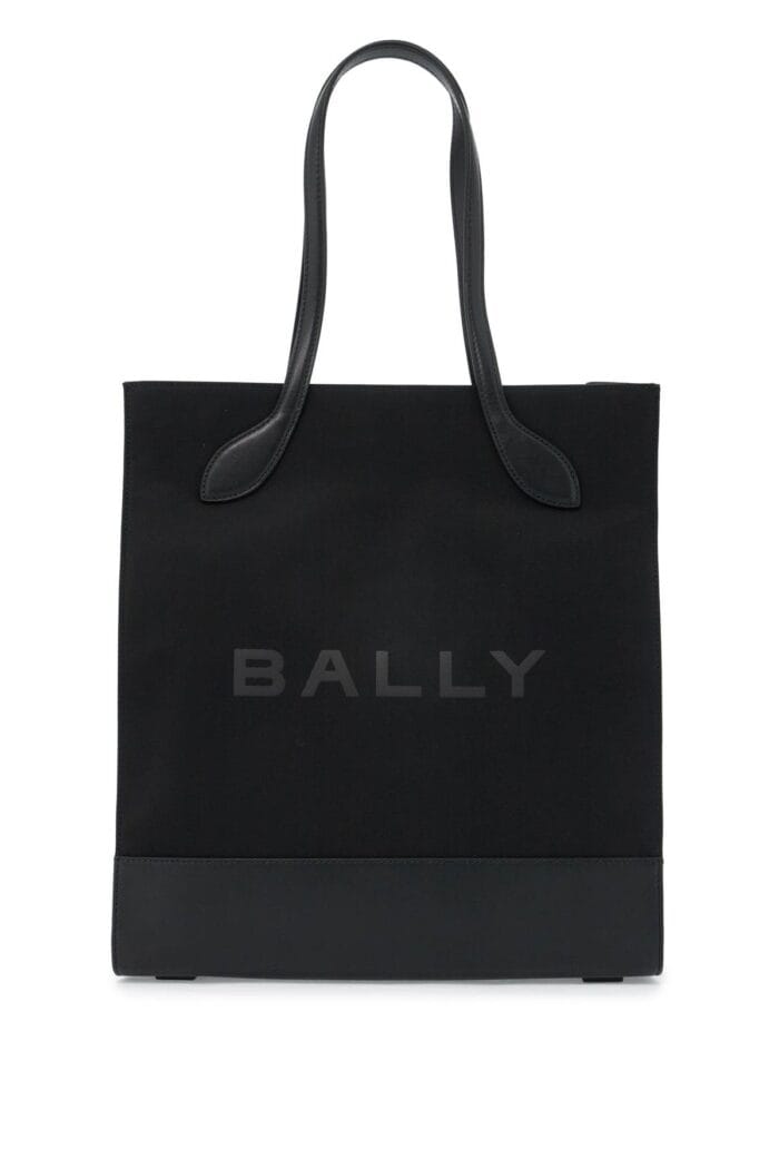 BALLY N/s Nylon And Leather Tote Bag