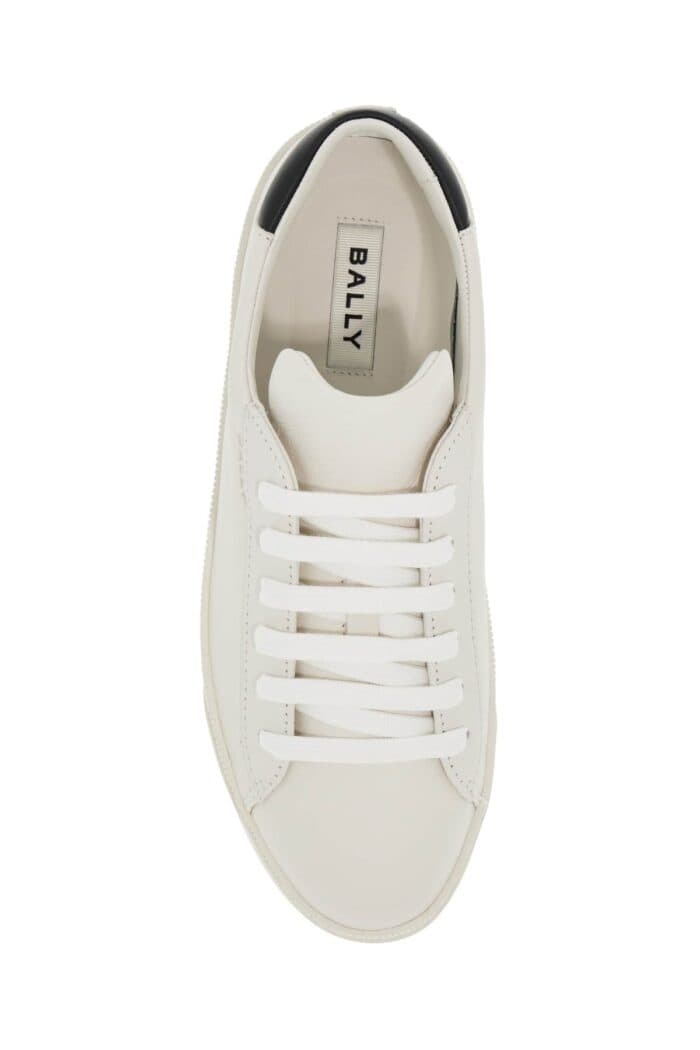 BALLY Soft Leather Ryvery Sneakers For Comfortable