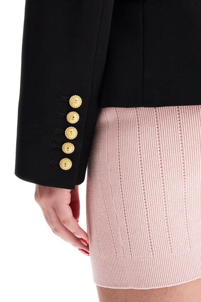 BALMAIN 6-button Crepe Jacket For Women